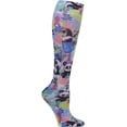 thumbnail image 3 of Cherokee Fashionsupport Knee High 12 mmHg Compression Sock, Multi Tie Dye, OS, 3 of 27