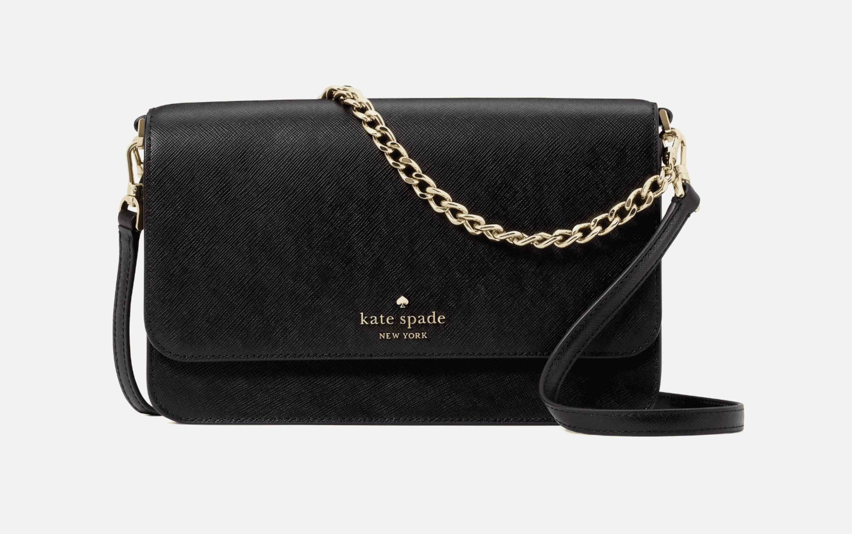 Kate Spade New York Madison Willow Crossbody Bag, Style KN603 – Saffiano PVC, Adjustable Strap, Compact Everyday Purse