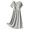 X-43Grey, variant on YMNXA Women's Maternity Dress Short Sleeve Crew Neck Solid Color Button Comfortable Breathable Pregnant Dresses For Casual Daily Wear,Black,L