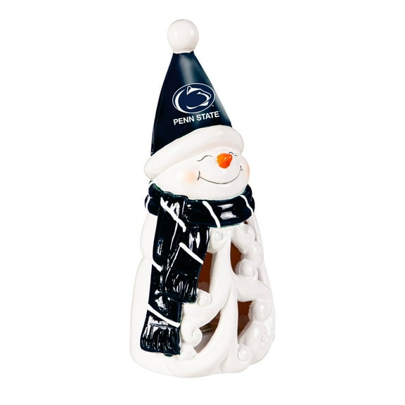Penn State Nittany Lions LED 8" Snowman Lit Garden Statue
