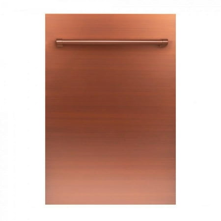 ZLINE - 18" Compact Top Control Built-In Dishwasher with Stainless Steel Tub, 40 dBa - Stainless steel