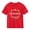Red, variant on Piuwrlz Girls Short T-Shirts Kids Graphic Shirts Tops Cotton Pullover Black Size 7 Years