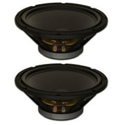 2 Goldwood Sound GW-12PC-8 Heavy Duty 8ohm 12" Woofers 450 Watts each Replacement Speakers