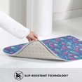 thumbnail image 4 of Cute Green Pink Jellyfish Door Mat for Indoor, Welcome Door Mats Front Entrance Rug, Non-Slip Bathroom kitchen Rugs for Inside Floor, Small Rug Dog Door Mat 20X31.5 Inch, 4 of 5