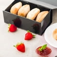 thumbnail image 2 of Rectangle Black Paper Medium Tic Tac Box - Magnetic - 9" x 6" x 3 1/2" - 10 count box, 2 of 2