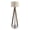 Light Brown & Cream, variant on Signature Design by Ashley Contemporary Dallson Wood Floor Lamp, Brown
