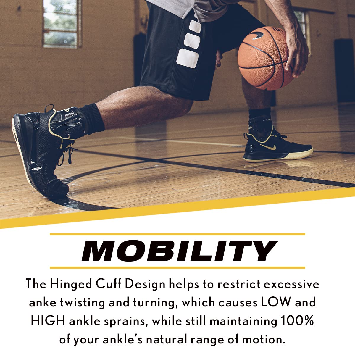 Ultra Ankle® Ultra Zoom® Hinged-Cuff Ankle Brace S/M - image 3 of 6