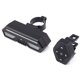 thumbnail image 5 of Luz trasera para bicicleta, recargable vía USB, intermitentes delanteros y traseros, resistente al agua, color negro, 1 unidad, 5 of 5
