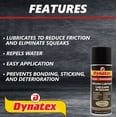 thumbnail image 4 of Dynatex Silicone Spray Lubricant 10.25 oz Aerosol Can - Dry Film, Waterproofs, Protects & Lubricates, Colorless Non-Toxic, Safe on Metal Plastic Rubber (3-Pack), 4 of 9