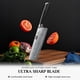 thumbnail image 4 of Cuchillo Nakiri HOSHANHO de 7 pulgadas, cuchillo japonés para verduras de acero en polvo de alto carbono, cuchillo multipropósito de chef asiático con filo afilado y mango ergonómico, 4 of 7