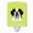 Green, variant on Caroline's Treasures BB1308CNL Checkerboard Lime Green Saint Bernard Ceramic Night Light, 6x4x3", multicolor