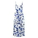 thumbnail image 4 of Puntoco Vestidos Mujer Moda Elegante Verano Casual Sólido V-Cuello Camis Vestido Largo Sin Mangas, 4 of 5