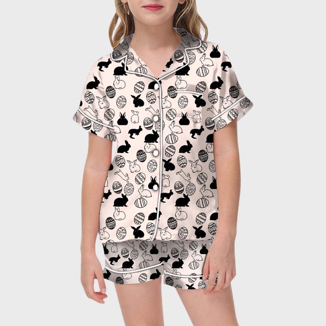 WEAIXIMIUNG Kid DIY Hand Painted Homewear Set Colouring Pajama Sets For And Girl Can Play With And Wea 160