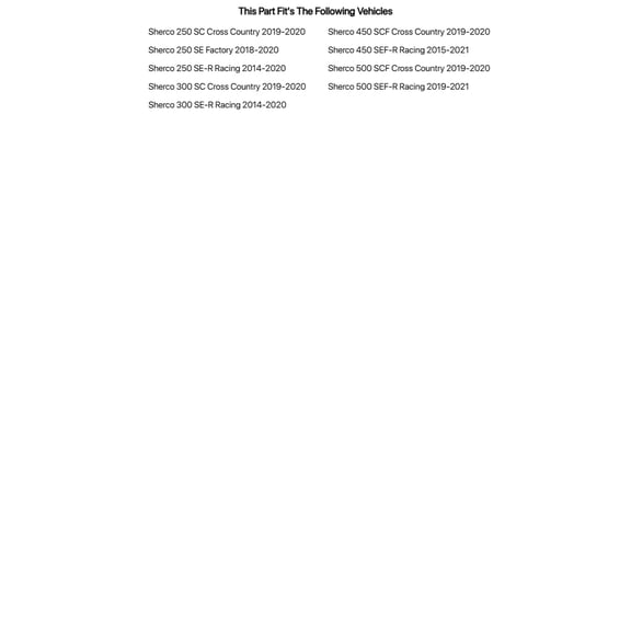 Tusk Front Sprocket 14 Tooth