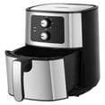 thumbnail image 6 of Cosmo COS-58AFAKSS 5.8 Quart Electric Hot Air Fryer with Temperature Control, Timer, Non-Stick Frying Tray, 1400W, 6 of 12