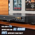 thumbnail image 4 of Lecteur DVD, Lecteurs CD pour la Maison, Lecteurs DVD pour Télé, Câble HDMI et RCA Inclus, Conversion vers HD 1080p, Multi-Régions, Mémoire de Point d'Arrêt, PAL/NTSC Intégré, USB 2.0, 4 of 4