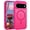 Pink, variant on DOMAVER Google Pixel 11 Case / Google Pixel 11 Pro Case 6.3", Magnetic MagSafe Compatible, Slim Shockproof Protective Cover, Translucent Matte, Black