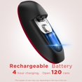 thumbnail image 4 of Abrelatas eléctrico Canslab Ultrablade PRO para cocina, color rojo, 4 of 9