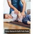 thumbnail image 3 of Rug Pad-Non Slip Felt Rug Pad 5x7ft-Rug Gripper for Area Rugs 1/4" Extra Thick Felt -Carpet Protector Rug Pads Carpet Underlay, 3 of 6