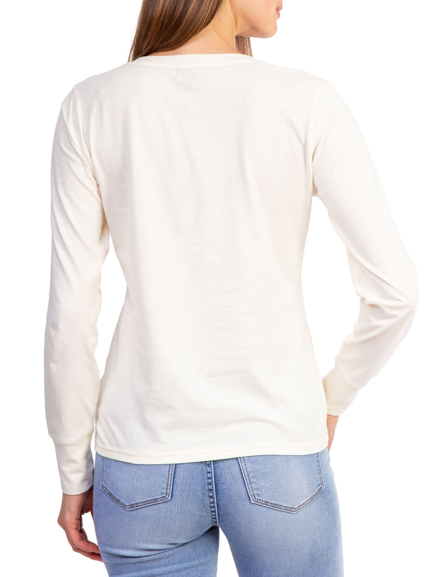 U.S. Polo Assn. Womens' Long Sleeve Graphic Jersey T Shirt - image 2 of 4