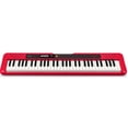 thumbnail image 4 of Casio CT-S200RD PPK 61-Key Premium Keyboard Pack with Stand, Headphones & Power Supply, Red, 4 of 7