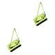 thumbnail image 2 of Bolsa de palos de golf Yuarrent Mini de nailon Estuche de transporte Verde 2piezas, 2 of 5