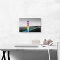 thumbnail image 2 of ARTCANVAS San Francisco Golden Gate Bridge Rainbow Gay Canvas Art Print - Size: 18" x 12" (1.50" Deep), 2 of 9
