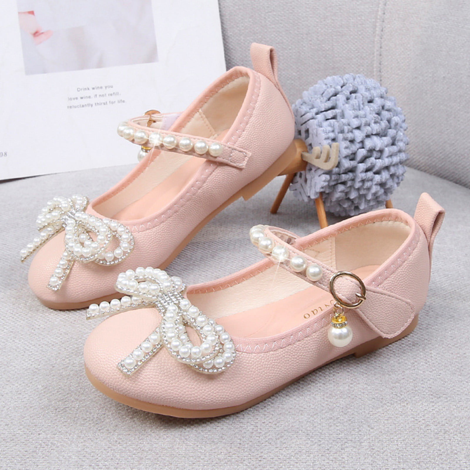 CAICJ98 Baby Sandals Infant Boys Girls Open Toe Tassels Shoes First Walkers Shoes Summer Toddler Flat Sandals Pink Walmart