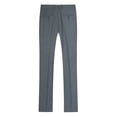 thumbnail image 2 of AZoiNM Men's Slim Fit Dress Pants Flat Front Business Casual Trousers 4 Pocket Polyester Viscose Blend, 2 of 14