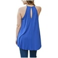 thumbnail image 5 of Bogo Summer Tops For Women 2025 Vacation Trendy All Cotton Tank Tops For Women Loose Fit Women Tunic Tops Short Sleeve T Shirts For Women Trendy Winter, 5 of 6