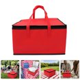 thumbnail image 2 of Raindrops Worgeous 1 Set Pizza Insulated Bag Reusable Thermal Grocery Bag for Catering Supply, 2 of 8