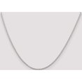 thumbnail image 5 of Sterling Silver Rhodium-Plated 1.95mm Cable Chain (18 X 1.95) Made In India qcl050r-18, 5 of 5