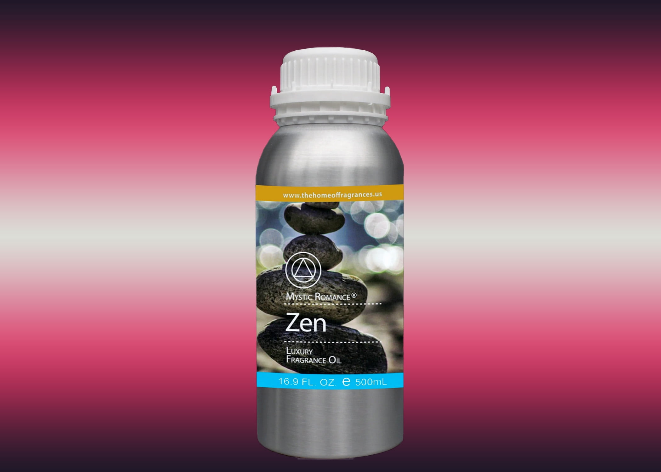 Mystic Romance Premium Fragrances OIL- Luxury Scent Essential Oil Blend (My Way-Zen, 500ml (Aluminum))