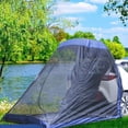 thumbnail image 4 of Portable Car Rear Tent Extension Waterproof Car Trunk Tent Vehicle Rear Canopy Beach For Outdoor Camping Self-driving Tour Bbq(,), 4 of 5