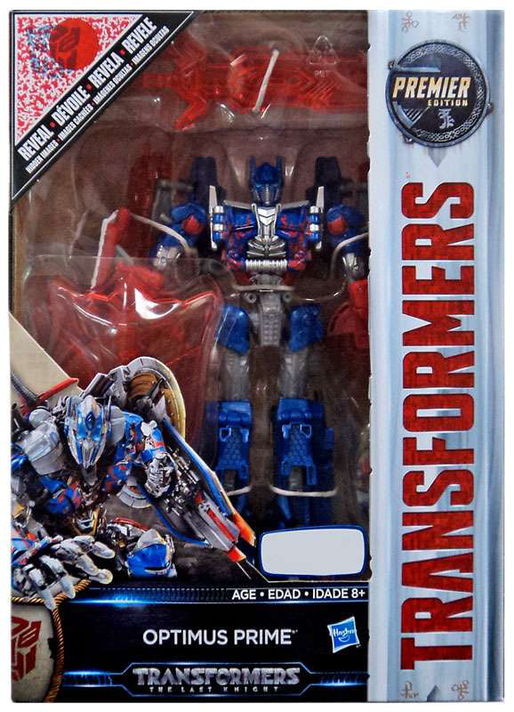 LARGE TRANSFORMERS 5 THE LAST KNIGHT OPTIMUS PRIME ACTION FIGURE TOY 