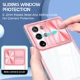 thumbnail image 3 of SAMSUNG GALAXY S22 ULTRA Phone Cases, Full Protection Hybrid Cover With Mobile Phone Protective Film Slide Camera Lens Phone Case For Samsung Galaxy S22 Ultra In Pink, 3 of 4