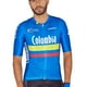 thumbnail image 2 of Maillot de ciclismo de manga corta para hombre de Colombia, transpirable, color azul, ropa deportiva para ciclismo de montaña, 2 of 5