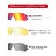 thumbnail image 4 of Gafas de sol con 2 lentes intercambiables UV400 Gafas de sol deportivas MTB Gafas de bicicleta de carretera para hombres Mujeres Correr Conducir Pesca Béisbol Golf, 4 of 7