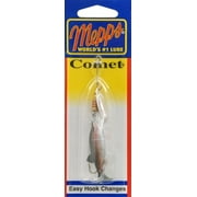 Mepps Comet Rainbow Trout Mino Inline Spinner, 1/6 oz, Silver Blade