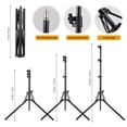 thumbnail image 2 of Andoer Andoer Professional Studio Lighting Kit with 85W Dual-Temperature Bulb, 40x40cm Softbox, 1.7m Light Stand, Diffuser, Remote, and 2 Carry Bags, 100-240V US Plug, 2 of 6