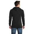 thumbnail image 2 of District Young Mens Core Fleece Full Zip Hoodie DT190-4XL (Black), 2 of 5