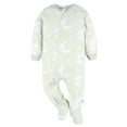 thumbnail image 3 of Gerber Baby and Toddler Neutral Microfleece Blanket Sleeper Pajamas, 3-Pack, Sizes 0/3M-5T, 3 of 10