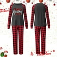 thumbnail image 2 of Chapeau de Noël Assorti pour Femmes Manches Longues Pyjama Décontracté Ensemble de Nuit, 2 of 6