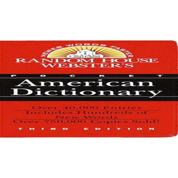 Pre-Owned Random House Webster's Pocket American Dictionary: Third Edition (Paperback) 0375703535 9780375703539