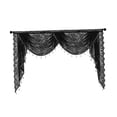 thumbnail image 2 of Ventana de cascada Venance Vintage Diseño Vintage Romántico Romántico transpirable con Bead Tassels Cerecho de botas para las cortinas de café baño Ancho 150 cm, 2 of 8