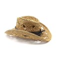 thumbnail image 5 of OJSFQUFP Cowboy Hat Cow Girl Hat Cowboy Hats for Women/Mens/Straw Wide with Shapeable Brim Cowboy Hat for Womens/White, 5 of 5