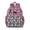 Donut, variant on Floral Hippie Waterproof Backpack - Lightweight Student Bag with Breathable Padded Straps