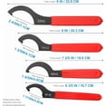 thumbnail image 3 of 4Pcs Coilover Spanner Wrench Set, Professional Sturdy Universal Adjustment Wr..., 3 of 5