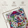 thumbnail image 6 of Elephant Stock Snowboard Color Wall Art - Vertical Multi Panel Canvas - Living Room Wall Decor - Sports Multi Panel - Black And White Decor By Dan Fenelon - 36" x 57", 6 of 8