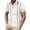 #01 White 【Mix & Match: Choose Your Favorites】, variant on Men's Short Sleeve Pullover Shirt Nylon Spandex Blend, Casual Buttonless Top with Turndown Collar & Zipper, Quick Dry Breathable Lightweight for Beach Vacation Golf | Zenithor,White L